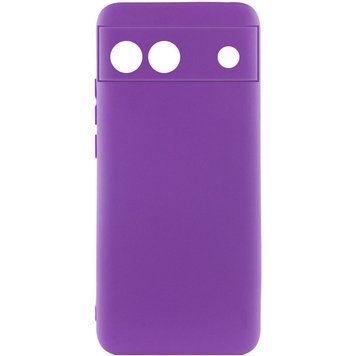 Чохол Silicone Cover Lakshmi Full Camera для Google Pixel 6a Purple 777-06874 фото