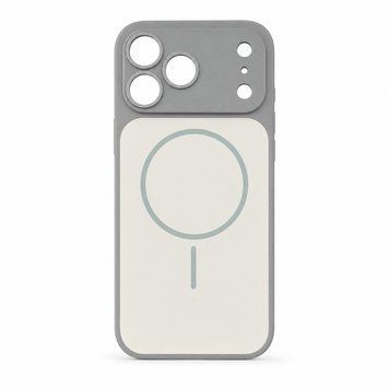 Чехол Silicone Creative Variation Case MAG COVER дизайн 17 Pro Max для Apple iPhone 17 Pro Max Lavender Grey 666-05328 фото