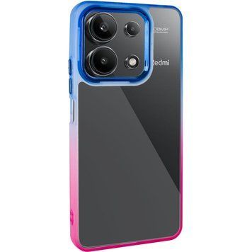 Чохол TPU+PC Fresh sip series для Xiaomi Redmi Note 13 4G Рожевий / Синій 777-06634 фото