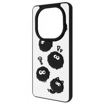 Чохол Wave Doodle Case для Xiaomi Redmi Note 14 Pro 4G Black Fluffy 777-03821 фото