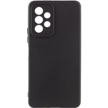 Чохол TPU GETMAN Liquid Silk Full Camera для Samsung Galaxy A33 5G Чорний / Black ILSO-00000074060-15 фото