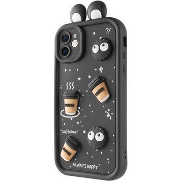 Чохол TPU Toys Case with Ears для Apple iPhone 11 (6.1") Black 208-05407 фото