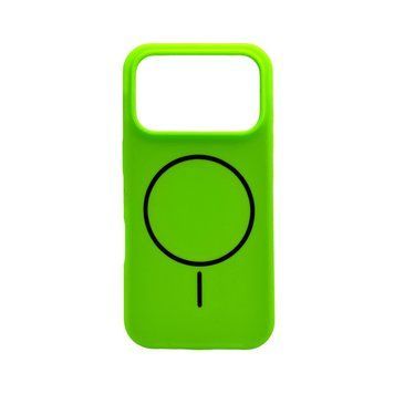 Чохол для смартфона Silicone Case Magnetic для Apple iPhone 17 Pro Shiny Green 666-04145 фото