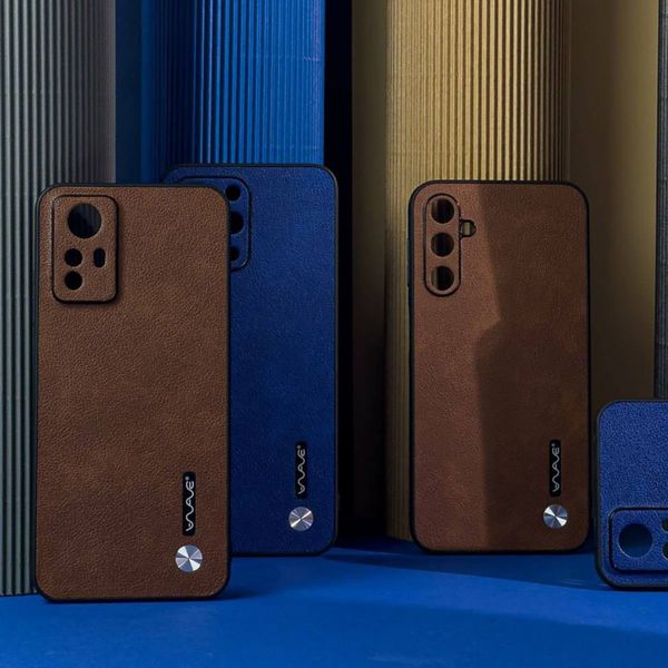 Чехол WAVE Leather Case Xiaomi Redmi Note 13 Pro+ Black 777-01239 фото