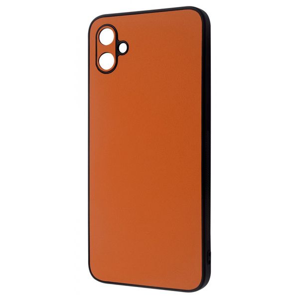 Чохол PRC Leather Case Samsung Galaxy A04e (A042F) Orange 777-01257 фото