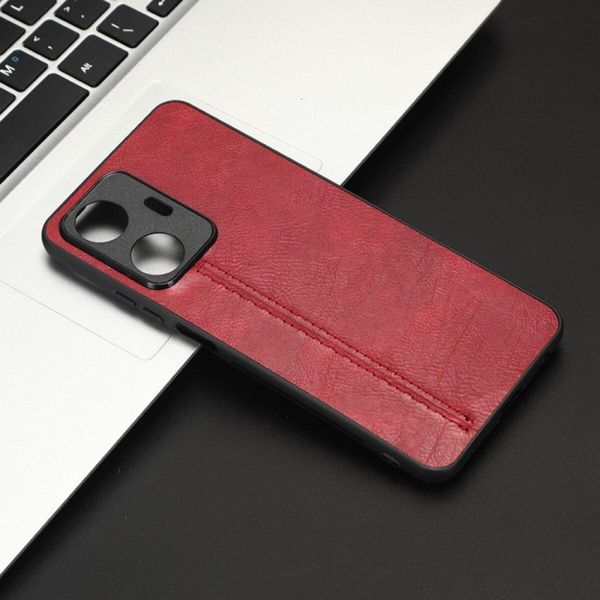 Чохол Cosmiс Leather Case для Realme C55 Red 666-00106 фото