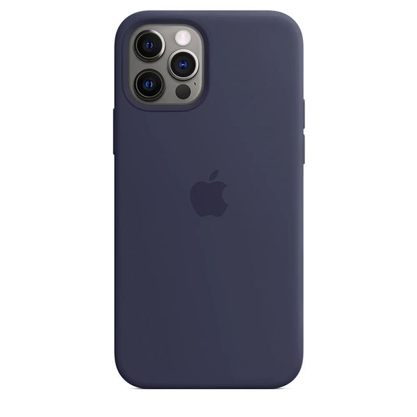 Силіконовий чохол для iPhone 12/12 Pro Dark Blue 208-00358 фото