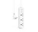 Мережевий подовжувач XO WL17 3AC 2m White 999-00003 фото 2