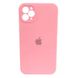 Силиконовый чехол с закрытой камерой для iPhone 12 Pro Pink 208-00813 фото