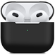 Силиконовый чехол для наушников AirPods 3 Black 203-00042 фото