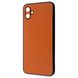 Чохол PRC Leather Case Samsung Galaxy A04e (A042F) Orange 777-01257 фото