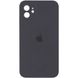 Силиконовый чехол с квадратными бортиками для iPhone 11 Space Gray 208-00864 фото