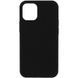 Силиконовый чехол Silk Full Protective для iPhone 16 (6.1") Black 777-10202 фото