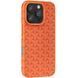 Чохол TPU Weaving для iPhone 16 Pro Max (6.9") Orange 555-00318 фото