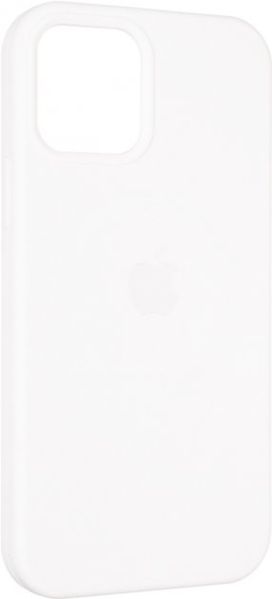 Силиконовый чехол для iPhone 12/12 Pro White 208-00362 фото