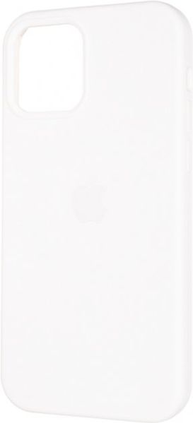 Силиконовый чехол для iPhone 12/12 Pro White 208-00362 фото