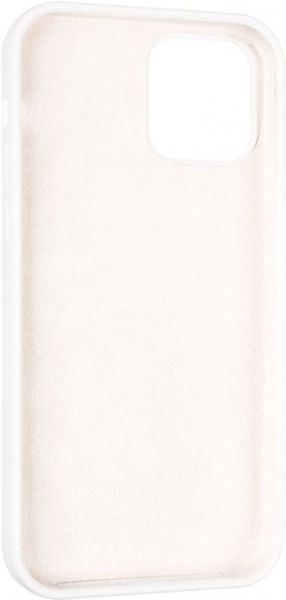 Силиконовый чехол для iPhone 12/12 Pro White 208-00362 фото