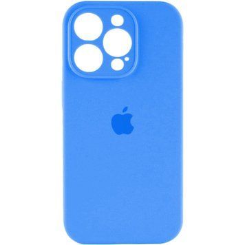 Силіконовий чохол з закритою камерою для iPhone 16 Pro Surf Blue 666-01262 фото