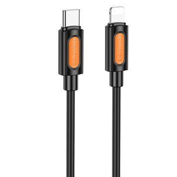 Дата кабель Borofone BX114 Structure Type-C to Lightning 27W (1m) Black ILSO-00000081954-1 фото