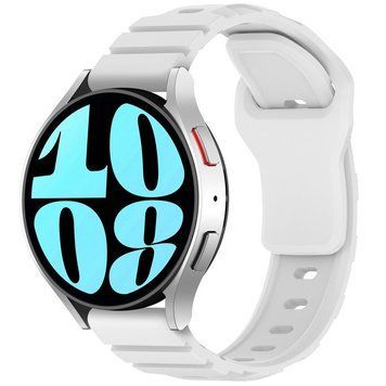 Силіконовий ремінець Defense для Smart Watch 22mm white 212-01717 фото