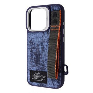 Чохол Kajsa Outdoor Collection Tie Dye with Magnetic Ring iPhone 16 Pro Max Blue 656-08166 фото