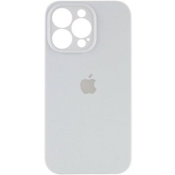 Силіконовий чохол з закритою камерою для iPhone 15 Pro Max White 666-01158 фото