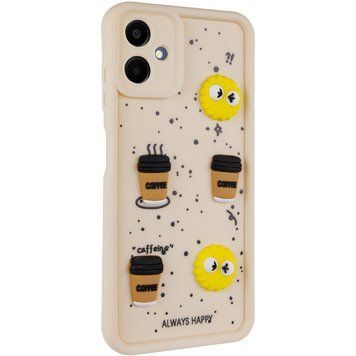 Чехол TPU Toys Case для Samsung Galaxy A06 Sand/Always Happy 777-03865 фото