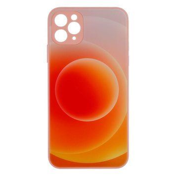Накладка Glass TPU Prism Circles для iPhone 11 Pro Max Yellow-Orange 217-00006 фото