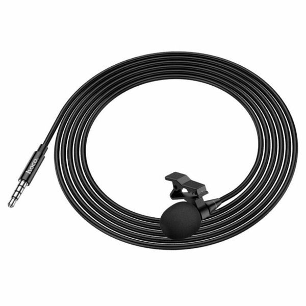 Микрофон-петличка HOCO L14 3.5 Lavalier microphone Black 656-00812 фото