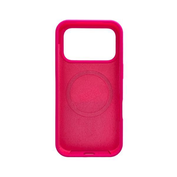 Чохол для смартфона Silicone Case Magnetic для Apple iPhone 17 Pro Shiny Pink 666-04146 фото