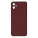Чехол Silicone Cover Full Camera для Samsung Galaxy A05 (A055) Maroon 777-02703 фото