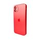 Чохол для смартфона AG Glass Matt Frame Color для iPhone 11 Coke Red 666-00523 фото