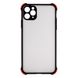 Силиконовый чехол TOTU Armor with Frame для iPhone 11 Pro Max Черный 208-00993 фото