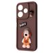 Чехол Pretty Things Case для Xiaomi Redmi 13 4G/Poco M6 4G/Note 13R Brown/Baby 777-01622 фото