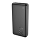 Повербанк зі швидкою зарядкою HOCO J87A 20000mAh |1USB/1Type-C, 3A/20W, PD/QC Чорний 216-00047 фото 2
