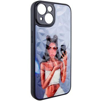 TPU+PC чохол Prisma Ladies для Samsung Galaxy S20 FE Black in White 777-07335 фото