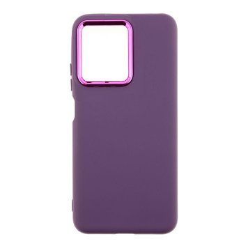 Чохол Silicone Cover Metal frame для Xiaomi Redmi Note 12 4G Elderberry 208-03517 фото