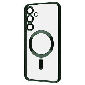 Чохол WAVE Metal Color Case with Magnetic Ring для Samsung Galaxy S24 Plus Dark green 656-07999 фото