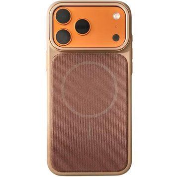 Чохол TPU TechWoven Hybrid with MagSafe для Apple iPhone 17 Pro (6.3") Desert Gold 214-04710 фото