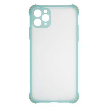 Силіконовий чохол TOTU Armor with Frame для iPhone 11 Pro Max Бірюзовий 208-00989 фото
