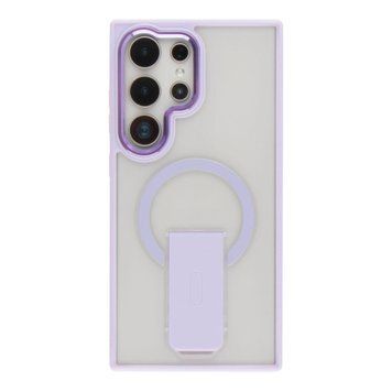 Чехол TPU+PC FlexGuard Magnetic Ring Stand для Samsung Galaxy S24 5G (S921)/S25 5G (S931) Purple 757-00450 фото
