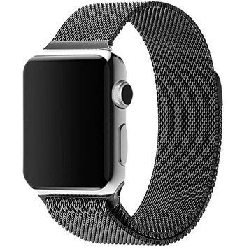 Ремешок Milanese Loop Design для Apple Watch 42(ser.1-3)/44/45/46/49mm Space grey 212-01160 фото