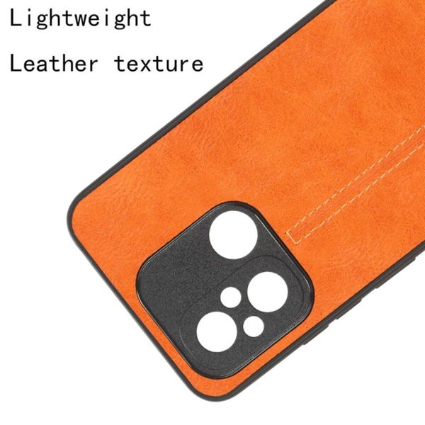 Чехол Cosmiс Leather Case для Xiaomi Redmi 12C/Poco С55 Orange 666-00158 фото