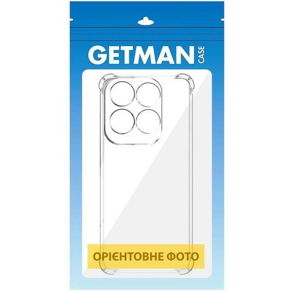 TPU чехол GETMAN Ease усиленные углы Full Camera для Xiaomi Redmi 15C (EU) Безбарвний (прозорий) 656-08668 фото