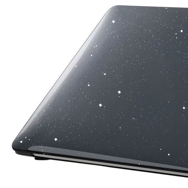 Чохол-накладка Glitter для Apple MacBook Air 13.3'' (A1932/A2179/A2337) Чорний 656-08525 фото