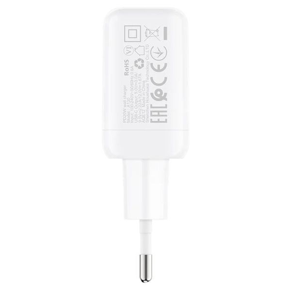 СЗУ Acefast A130 PD20W (1USB-C) White ILSO-00000081607-1 фото