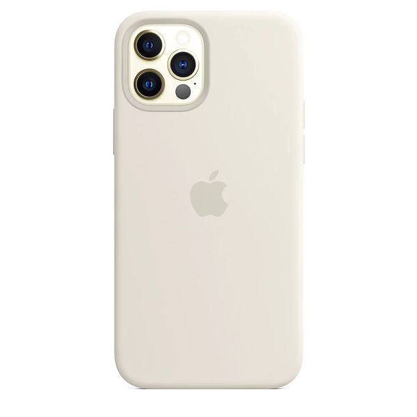 Силиконовый чехол для iPhone 12/12 Pro Antique White 208-00365 фото