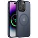 Чехол TPU+PC Metal Buttons with MagSafe Colorful для Apple iPhone 12 Pro / 12 (6.1") Navy Blue 555-03104 фото