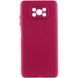 Чохол TPU GETMAN Liquid Silk Full Camera для Xiaomi Poco X3 NFC / Poco X3 Pro Бордовий / Marsala ILSO-00000073796-1 фото