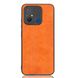 Чехол Cosmiс Leather Case для Xiaomi Redmi 12C/Poco С55 Orange 666-00158 фото 1